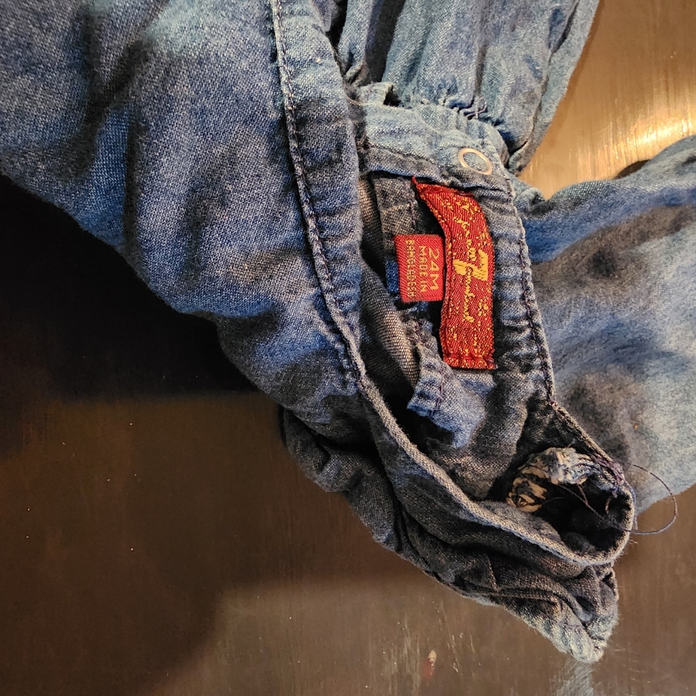 24 month denim top